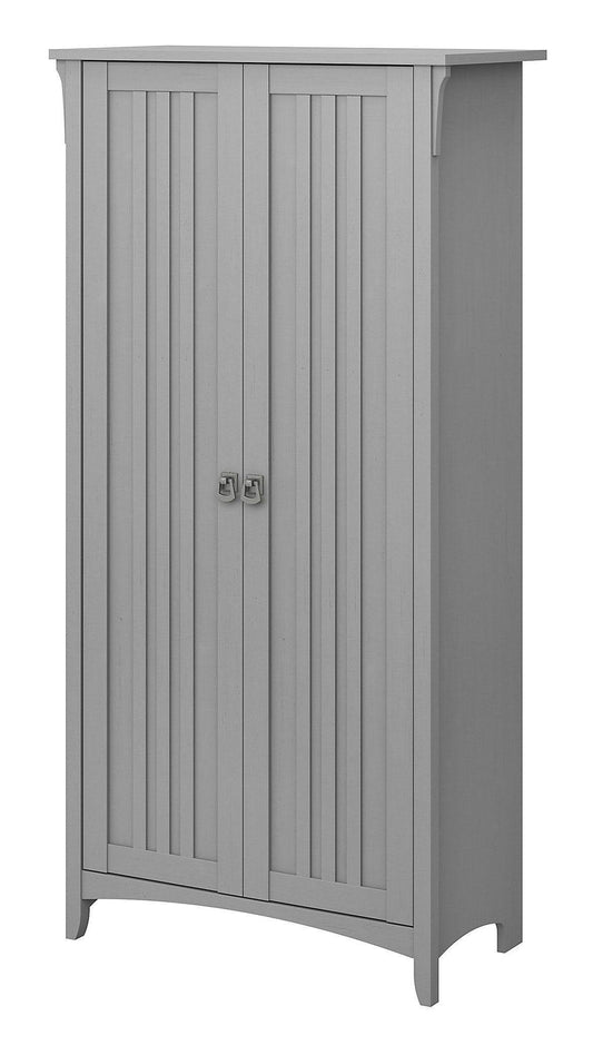 Furniture Salinas Cape Cod Gray Tall Storage Cabinet With Doors