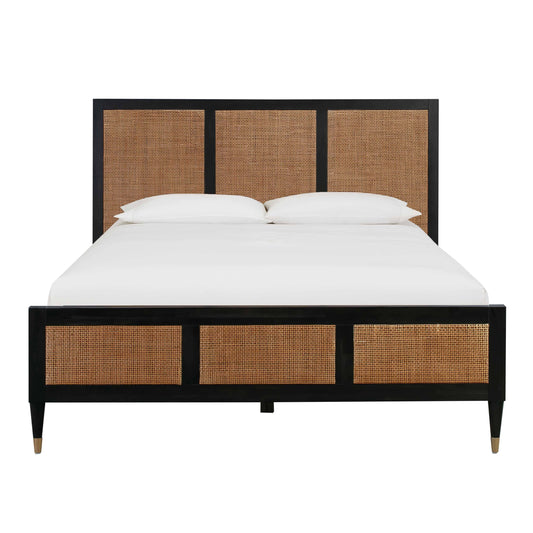 Furniture Sierra Bed, King / Noir